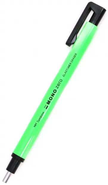 Ластик-карандаш MONO Zero, неоново-зеленый обложка книги
