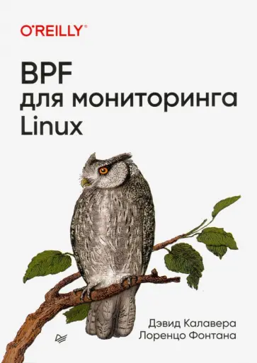 Калавера, Фонтана - BPF для мониторинга Linux Калавера, Фонтана - BPF для мониторинга Linux обложка книги