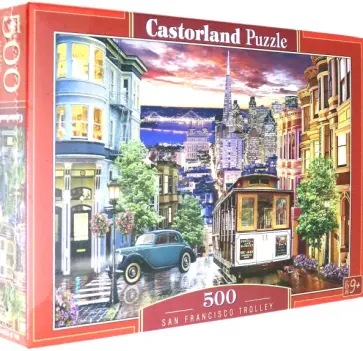 Puzzle-500. Канатный трамвай Сан-Франциско Puzzle-500. Канатный трамвай Сан-Франциско обложка книги