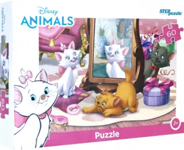 Мозаика "puzzle" 60 "Зверята Дисней" (81205) обложка книги