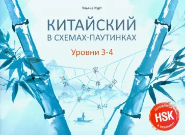 Ульяна Курт - Китайский в схемах-паутинках. Уровни 3-4. Готовимся Ульяна Курт - Китайский в схемах-паутинках. Уровни 3-4. Готовимся обложка книги