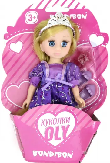 Набор игровой "Кукла OLY" с аксессуарами (63014/ВВ4322) обложка книги