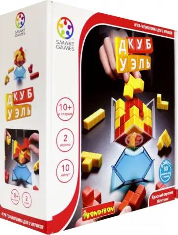 Игра логическая "Куб Дуэль" (SGM 201 RU/ВВ4735) обложка книги