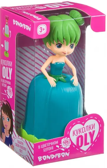 Куколка "Oly" в изумрудном Цветке (8910-D43/ВВ4747) обложка книги