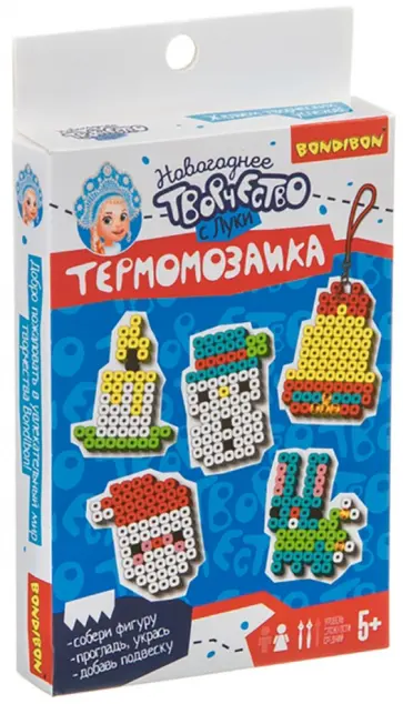 Новогодняя Термомозаика с Луки 2D (ВВ4523) обложка книги