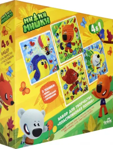Набор для творчества 4 в 1. МиМиМишки (04501) обложка книги