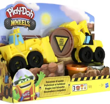 Набор "PLAY-DOH Wheels. Экскаватор" (E4294EU4) обложка книги