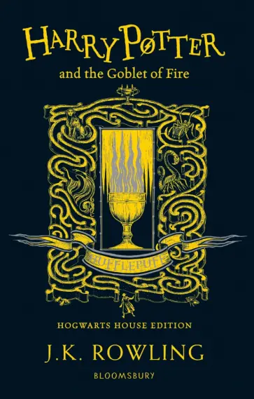 Joanne Rowling - Harry Potter and the Goblet of Fire. Hufflepuff Edition Joanne Rowling - Harry Potter and the Goblet of Fire. Hufflepuff Edition обложка книги