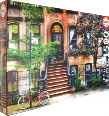 Пазл-1500 "Гринвич-Виллидж, Нью-Йорк" (18502) обложка книги