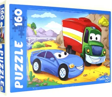 Puzzle-160 "Тачки в пути" №4 (П160-6364) обложка книги