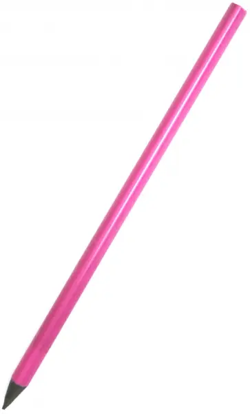 Карандаш чернографитный трехгранный, розовый корпус (TZ 10281) обложка книги