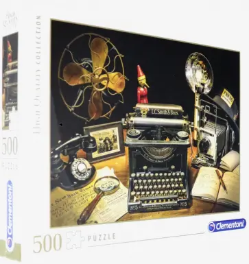 Пазл-500 "Пишущая машинка" (35040) обложка книги