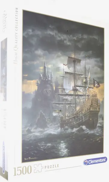 Пазл-1500 "Пиратский корабль" (31682) обложка книги