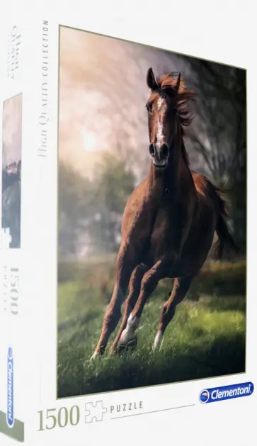 Пазл-1500. Лошади (31811) обложка книги