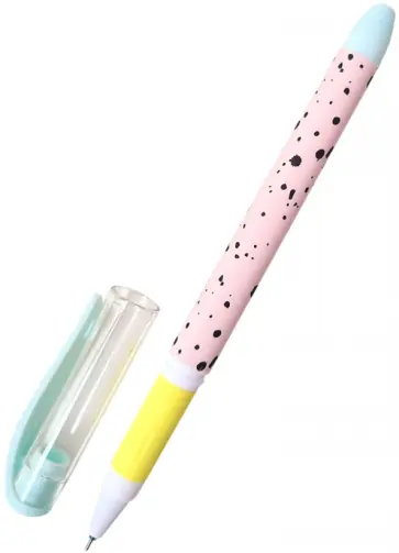 Ручка гелевая 0,5 мм, синяя "Bunny, голубой" (BSGP001-03-case) обложка книги