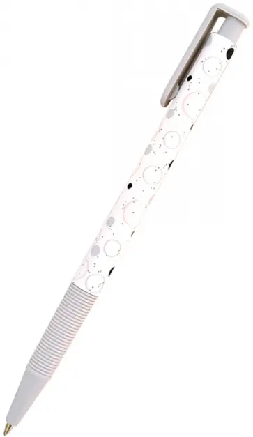 Ручка шариковая автоматическая 0.7 мм, "Bunny, серый", синие чернила (BSBP003-02-case) обложка книги