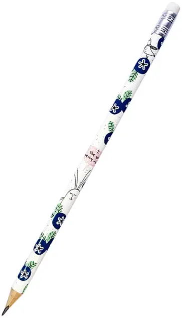 Карандаш чернографитный с ластиком "Черника" (BSW001-03-case) обложка книги