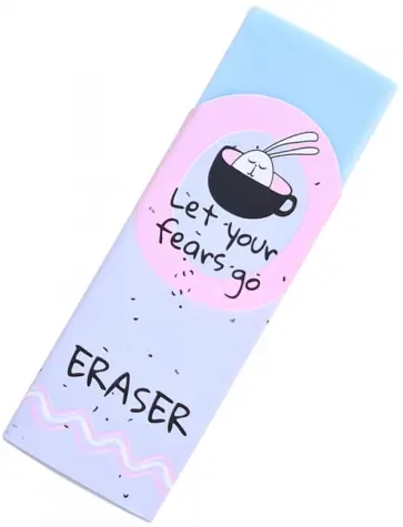 Ластик "Bunny" голубой (BSE001-01) обложка книги