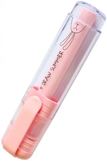 Текстовыделитель Bunny, розовый (BSHL001-02) обложка книги