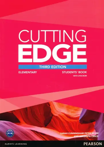 Cunningham, Moor - Cutting Edge. 3rd Edition. Elementary. Students' Book (+DVD) Cunningham, Moor - Cutting Edge. 3rd Edition. Elementary. Students' Book (+DVD) обложка книги