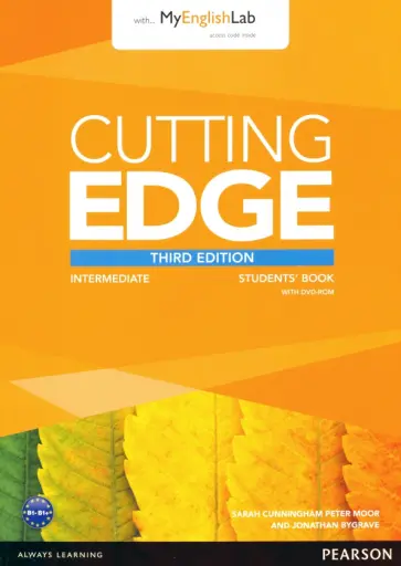 Cunningham, Moor - Cutting Edge. 3rd Edition. Intermediate. Students' Book with MyEnglishLab access code (+DVD) Cunningham, Moor - Cutting Edge. 3rd Edition. Intermediate. Students' Book with MyEnglishLab access code (+DVD) обложка книги