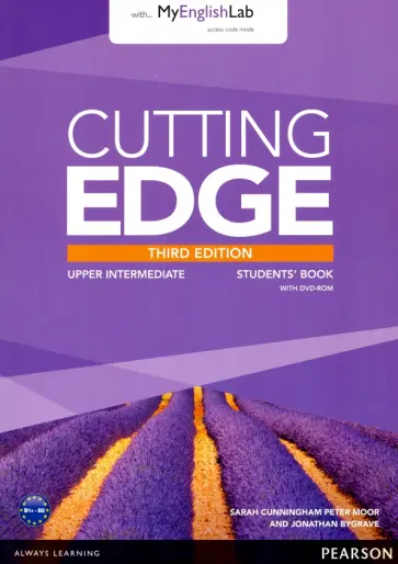Cunningham, Moor - Cutting Edge. 3rd Edition. Upper Intermediate. Students' Book with MyEnglishLab access code (+DVD) Cunningham, Moor - Cutting Edge. 3rd Edition. Upper Intermediate. Students' Book with MyEnglishLab access code (+DVD) обложка книги