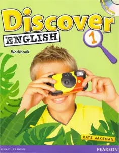 Kate Wakeman - Discover English. Level 1. Workbook +CD обложка книги