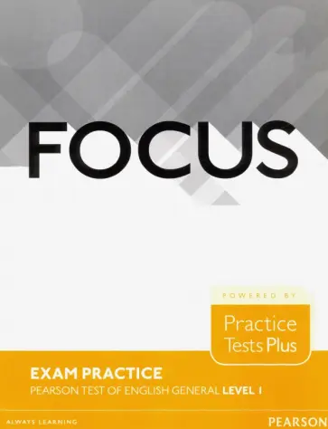 Focus Exam Practice. Level 1. A2. Pearson Tests of English General обложка книги