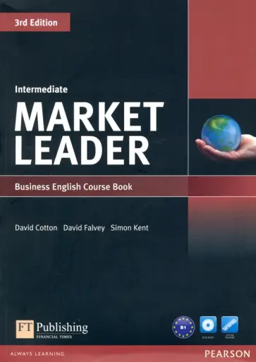 Cotton, Falvey - Market Leader. 3rd Edition. Intermediate. Coursebook (+DVD) обложка книги