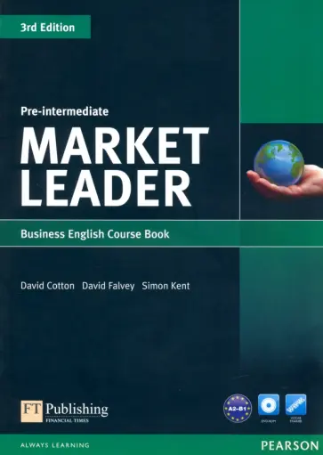 Cotton, Falvey - Market Leader. 3rd Edition. Pre-Intermediate. Coursebook (+DVD) обложка книги