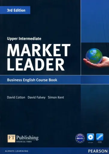 Cotton, Falvey - Market Leader. 3rd Edition. Upper Intermediate. Coursebook (+DVD) обложка книги