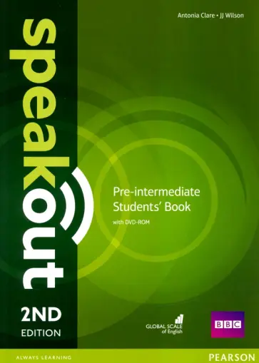 Clare, Wilson - Speakout. Pre-intermediate. Students' Book (+DVD) Clare, Wilson - Speakout. Pre-intermediate. Students' Book (+DVD) обложка книги