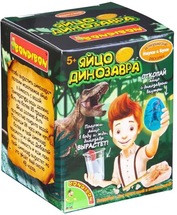 Исторические раскопки "Яйцо динозавра", в ассортименте (ВВ4783) Исторические раскопки "Яйцо динозавра", в ассортименте (ВВ4783) обложка книги