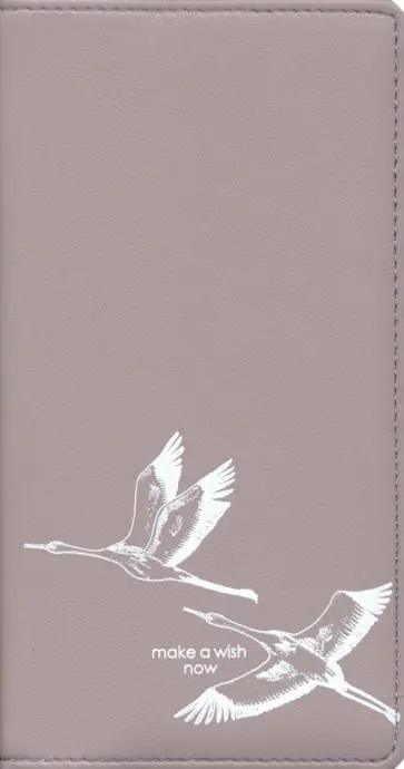 Записная книжка "Wish" (96 листов, 90х160 мм, клетка, суперобложка) (AZ1141/lilaq) обложка книги