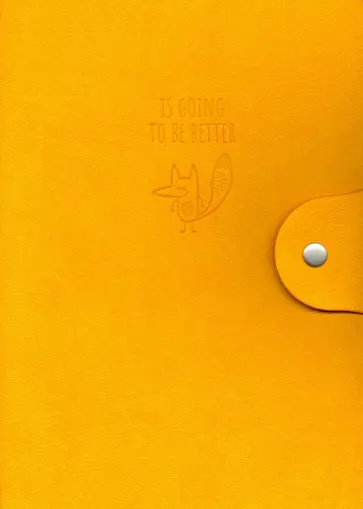 Ежедневник недатированный "Foxy" (96 листов, А5, линия, спираль) (AZ1115/orange) обложка книги