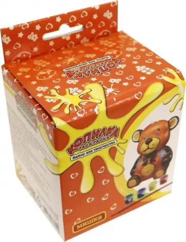 Копилка-раскраска "Медведь" (DIY086) обложка книги