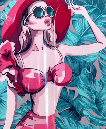 Рисование по дереву 40х50 "Пляжный сезон" (FLA040) обложка книги