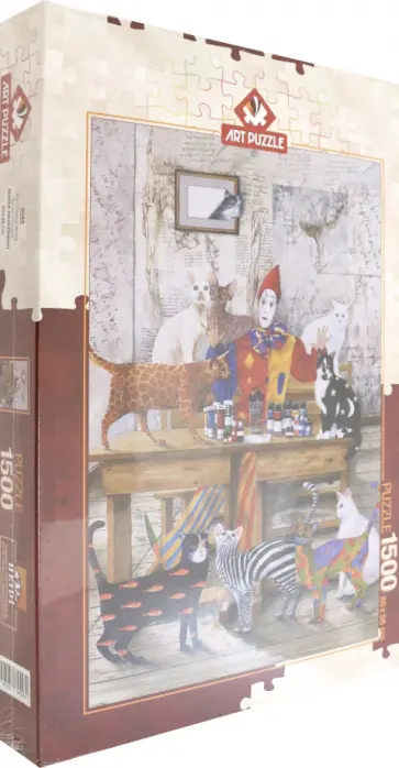 Пазл-1500 "Мой разноцветный мир" (4543) обложка книги