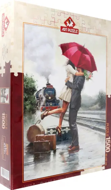 Пазл-1500 Поцелуй после долгой разлуки обложка книги