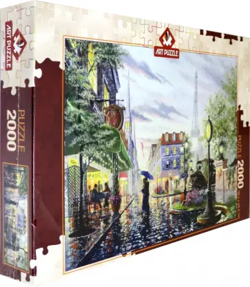 Пазл-2000 "Летний дождь, Париж" (4574) обложка книги