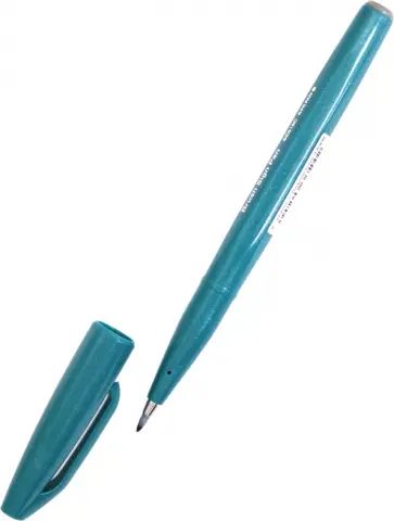 Фломастер-кисть, бирюзовый цвет Фломастер-кисть, бирюзовый цвет обложка книги