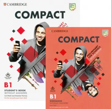 Elliott, Thomas - Compact. Preliminary for Schools. Student's Book without Answers with Online Practice and Workbook Elliott, Thomas - Compact. Preliminary for Schools. Student's Book without Answers with Online Practice and Workbook обложка книги