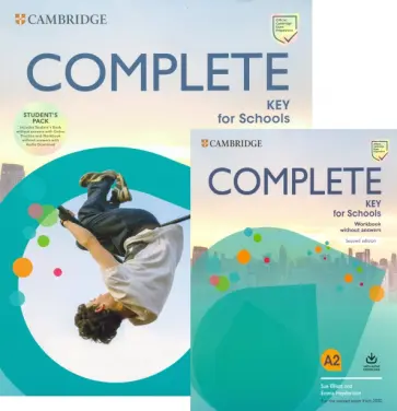 McKeegan, Elliott - Complete. Key for Schools. Second Edition. Student's Book without Answers with Workbook McKeegan, Elliott - Complete. Key for Schools. Second Edition. Student's Book without Answers with Workbook обложка книги