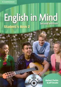 Puchta, Stranks - English in Mind. Level 2. Student's Book +DVD обложка книги