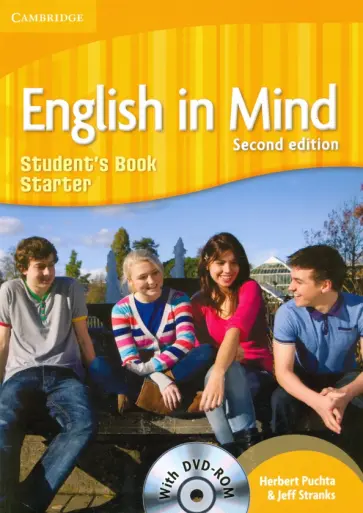 Puchta, Stranks - English in Mind. Starter Level. Student's Book with DVD-ROM обложка книги