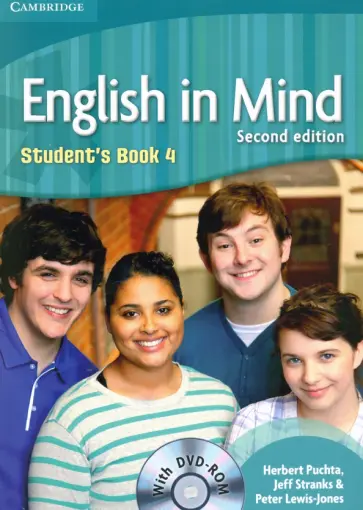 Puchta, Stranks - English in Mind. Level 4. Student's Book with DVD-ROM обложка книги
