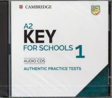 A2 Key for Schools 1 for the Revised 2020 Exam. Audio CDs обложка книги