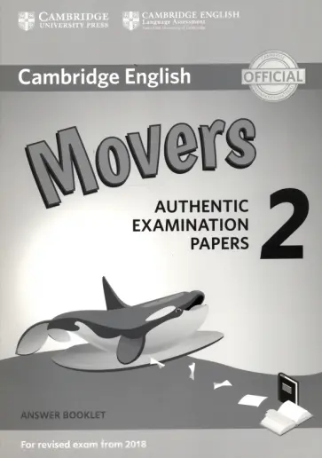 Cambridge English. Movers 2 for Revised Exam from 2018. Answer Booklet обложка книги