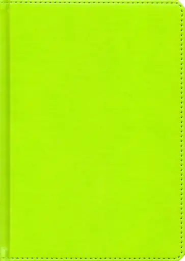 Ежедневник недатированный А5 Bliss зеленое яблоко обложка книги