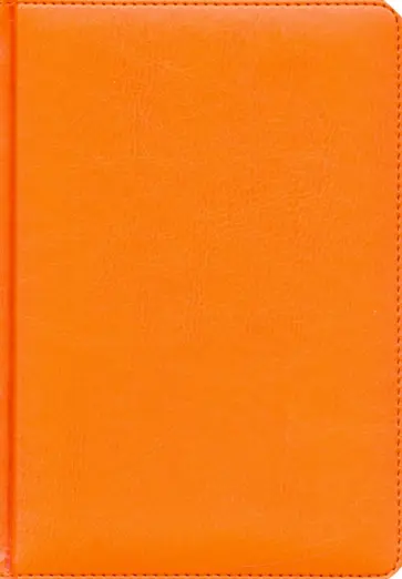 Ежедневник недатированный А5 "Joy" оранжевый, золотой обрез (24606/05) обложка книги